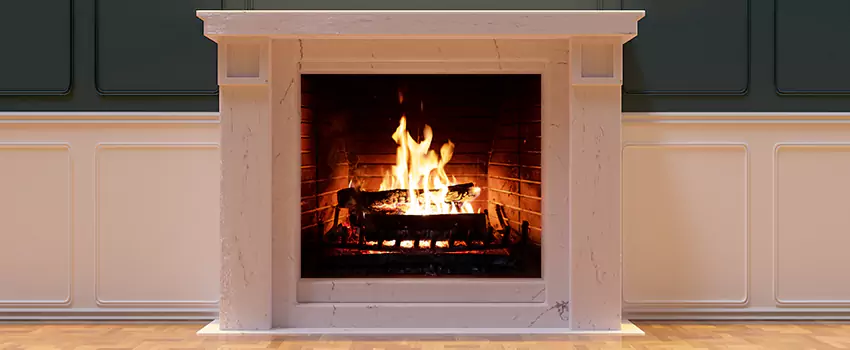 Decorative Electric Fireplace Installation in Lehigh Acres, Florida