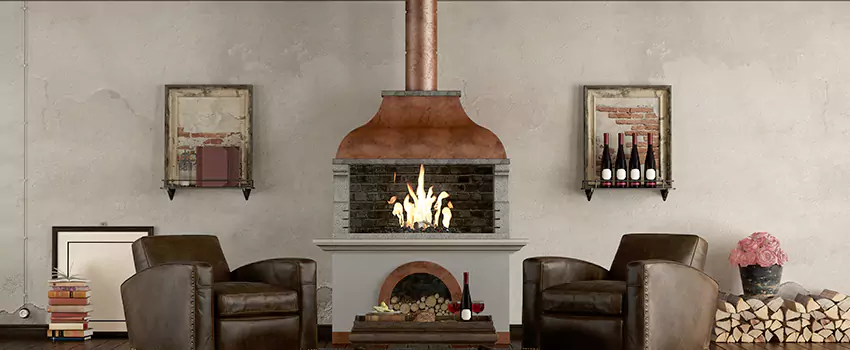 Thelin Hearth Products Providence Pellet Insert Fireplace Installation in Lehigh Acres, FL