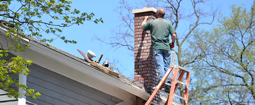 Vinyl and PVC Chimney Flashing Installation in Lehigh Acres, FL